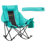 Latitude Run Oversize Folding Rocking Camping Chair