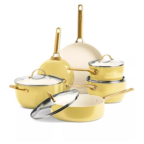 10-Piece GreenPan Reserve Healthy Ceramic Nonstick Cookware Set