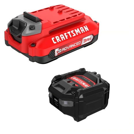Craftsman V20 Battery Starter Kit With 2 FREE Tools