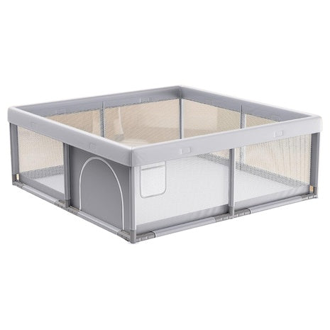 50" X 50" Playpen W/ Breathable Mesh & Safety Fence