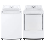 LG Top Load Washer & Electric Dryer Bundle + $100 Gift Card