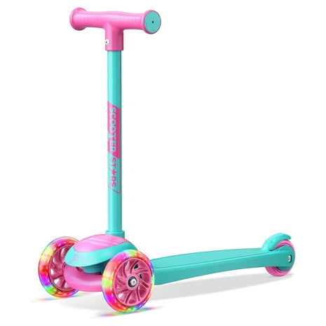 Kids' 3-Wheel Scooter with LED Front Wheels