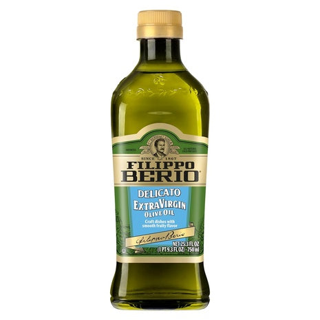 Filippo Berio Delicato Extra Virgin Olive Oil (25.3 oz)