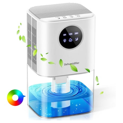 Portable Dehumidifier with Auto Shut-Off