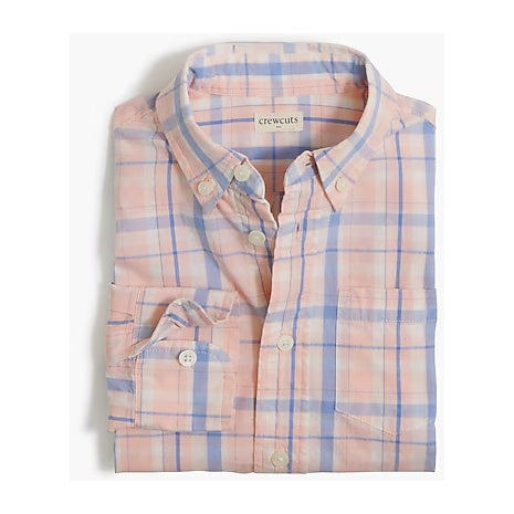 Boys' Printed Button Down Shirt