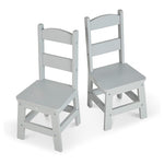 2-Pack Melissa & Doug Wooden Chairs