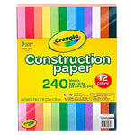 240 Pack Of Crayola Construction Paper