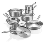 14 Piece Stainless Steel Cookware Set