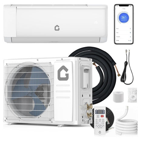 GarveeTech 9000 BTU Mini Split Air Conditioner (230V Ductless System)