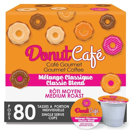 80 Donut Café K-Cup Coffee Pods