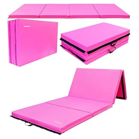 Signature Fitness 4'x10'x3" Extra Thick High Density Folding Exercise Aerobics Mat