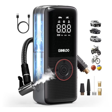 Gooloo A6 Lite 160 PSI Tire Inflator Portable Air Compressor