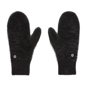 Fuzzy Cashmere Mittens