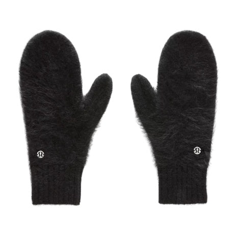 Fuzzy Cashmere Mittens