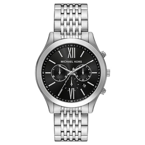 Michael Kors Men's Oversized Aspyn Silver Tone Watch