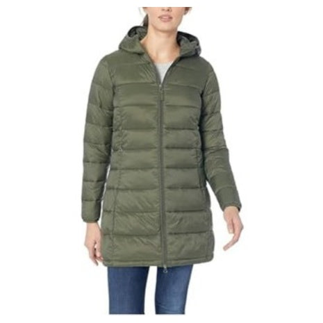 Amazon Essentials Women's Lightweight Hooded Puffer Coat