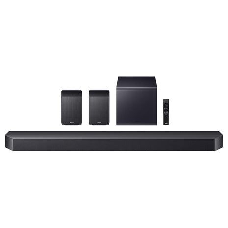 Samsung Q-Series 11.1.4-Ch Soundbar W/Wireless Subwoofer & Rear Speakers