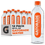 12-Pack Gatorade Water Bottles (20oz)