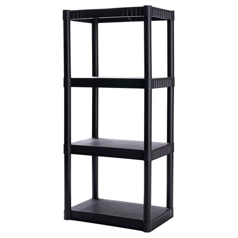 4-Tier Plastic Storage Shelf