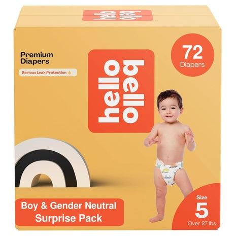 72 Hello Bello Size 5 Diapers