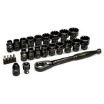 25-Piece Gearwrench 3/8" Drive Pass Through Ratchet & Socket Set