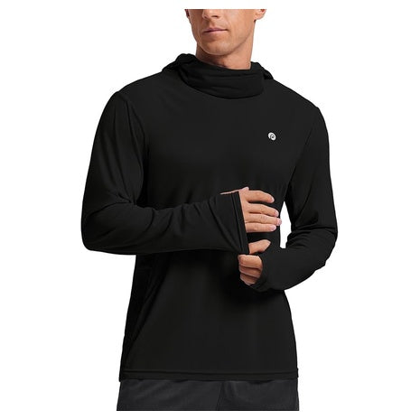 Men’s UPF 50 Sun Protection Hoodie with Mask (9 Colors)