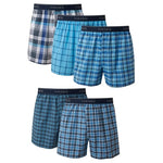 5-Pack Hanes Men’s Tagless Boxers