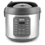 AROMA 5 Qt 10-Cup Uncooked Digital Rice Cooker (ARC-5200SG)