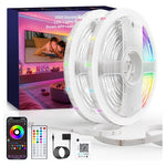 100FT Double Row LED Strip Lights with Music Sync