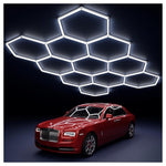 Modern 11 Hexagon LED Garage Light