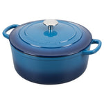 7QT Enameled Cast Iron Dutch Oven Pot with Lid