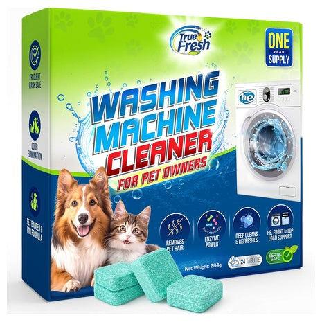 24 True Fresh Washing Machine Cleaner Tablets