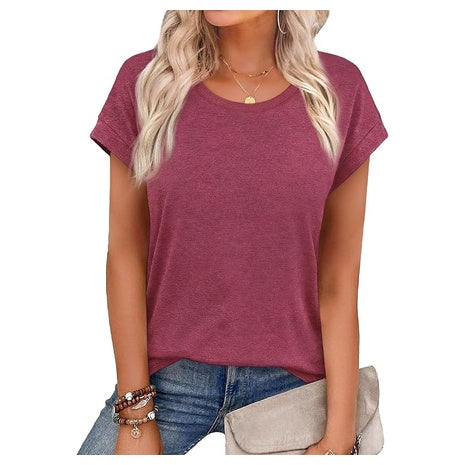 Women's Lightweight Loose Fit Casual T-Shirt