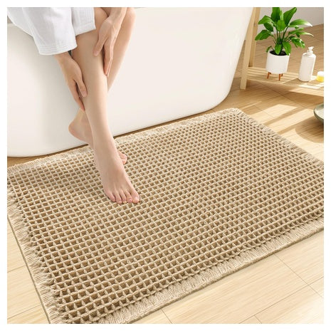 Extra Soft Waffle Bath Mat