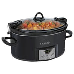 7-Qt Crockpot Countdown Cook & Carry Slow Cooker
