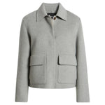 Theory Boxy Wool & Recycled Cashmere Jacket