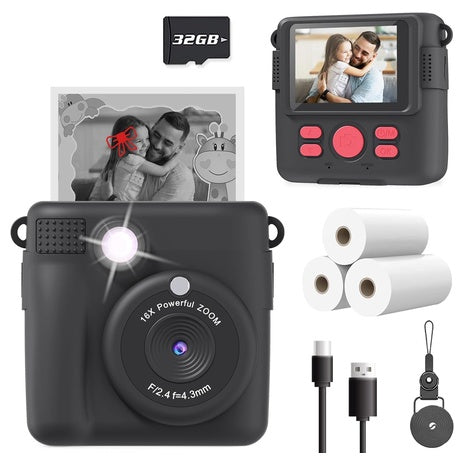 Kids Instant Print Camera