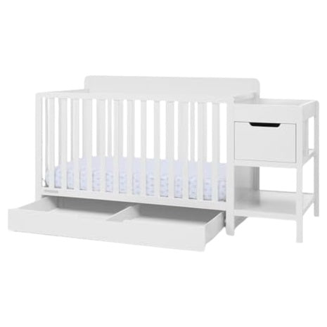 Delta 5-in-1 Convertible Crib And Changer
