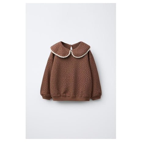 Girl's Peter Pan Collar Sweater