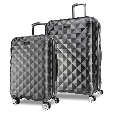 2-Piece Kenneth Cole Reaction Diamond Hardside Wheel Spinner Luggage