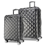 2-Piece Kenneth Cole Reaction Diamond Hardside Wheel Spinner Luggage