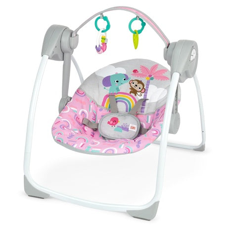 Portable Compact Automatic Baby Swing with Music