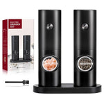 Electric Salt and Pepper Grinder Set