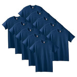 12 Gildan Adult Heavy Cotton T-Shirts (M & XL)