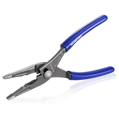 WORKPRO 8'' Long Nose Slip Joint Pliers