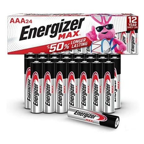 24-Count Energizer Max AAA Alkaline Batteries