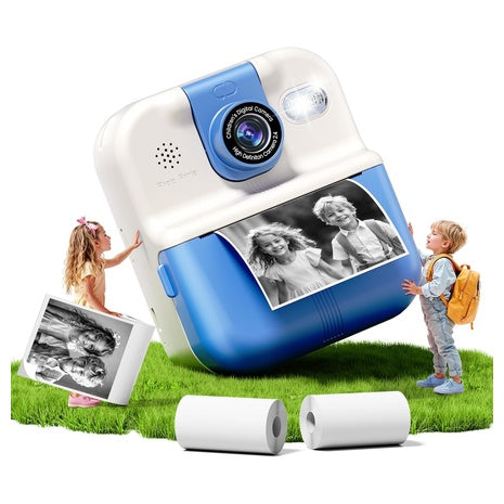Bluetooth Instant Print Kids Camera with Thermal Photo Printer