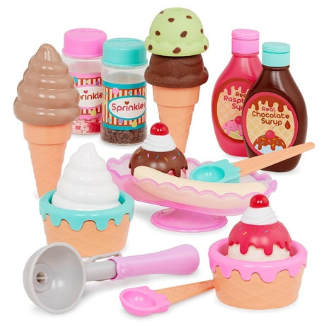21-Piece Battat Ice Cream Play Set