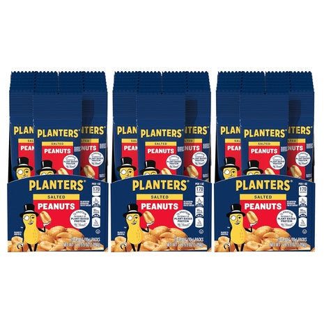 45 Packs Planters Salted Peanuts