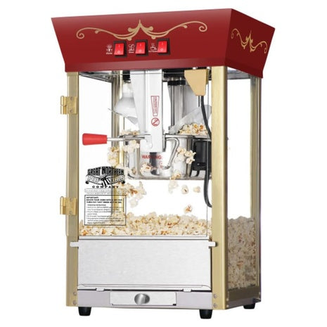 Great Northern Popcorn Machine with Warming Light (8oz)